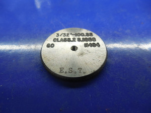 BUDGET 3/32 100 SS CLASS 2 SOLID THREAD RING GAGE .09375 3/32-100 SS-2 QUALITY