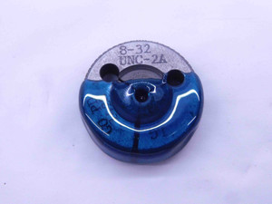 8 32 UNC 2A THREAD RING GAGE #8 .164 .1640 GO ONLY P.D. = .1428 INSPECTION CHECK - CH2080BU