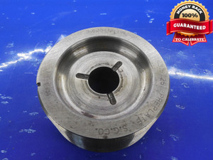 3 5/8 12 UNJ 3B PREPLATE THREAD PLUG GAGE 3.625 GO ONLY P.D. = 3.5725 P.P. IN N