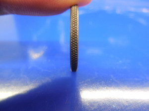 3/32 64 SS SOLID THREAD RING GAGE .09375 GO ONLY P.D. = .0842 QUALITY INSPECTION