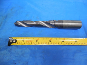13 mm DIA TO 9/16" TO 21/32" X 3/4" SHANK SOLID CARBIDE STEP DRILL BIT COOLANT