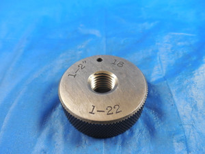 BUDGET 1/2 16 SOLID THREAD RING GAGE .5  1/2-16 .5 .50 .500 QUALITY INSPECTION