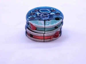 10 32 NF 2 THREAD RING GAGES #10 .190 GO NO GO P.D.'S = .1697 & .1670 UNF-2 - DT0239BU