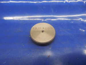 4 40 NC 2 & 3 SOLID THREAD RING GAGE #4 .112  4-40 .1120 GO MEMBER ONLY