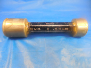 1.4970 & 1.5000 CLASS X PIN PLUG GAGE GO NO GO 1.5000 UNDERSIZE 1 1/2 38.024 mm