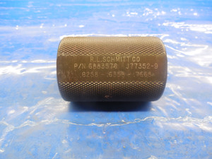 .6258 .6358 .7668 CARBIDE STEPPED PLAIN BORE RING GAGE .6250 OVERSIZE 5/8 15.895