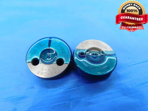 5 40 NC 2A THREAD RING GAGES #5 .125 GO NO GO P.D.'S = .1080 & .1054 UNC-2A - DT1069BU