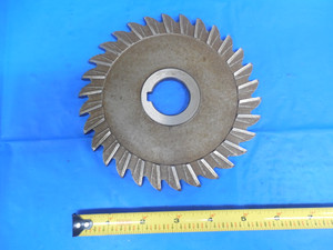 6" X 9/32" X 1 1/4" HSS N/C 30 TEETH SIDE MILL CUTTER 6.0 .2812 1.250 USA CNC