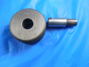 .5310 CLASS X MASTER PLAIN BORE RING GAGE .5313 17/32 WITH AIR PLUG .531 - .5320