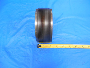 SHOP MADE 4 7/8 8 THREAD PLUG GAGE 4.875 8.0 QUALITY INSPECTION TOOL 4 7/8"-8