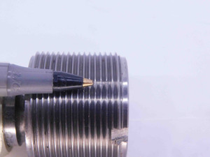 1 1/4 18 UNEF THREAD PLUG GAGE 1.25 1.250 1.2500 GO ONLY P.D. = 1.2139 2B OR 3B - DT1249BU