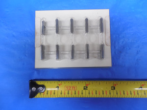 10PCS NEW MANCHESTER 506 105 20 CARBIDE GROOVING INSERTS 506-105-20 C2 UNOPENED!
