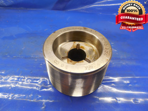 3 3/16 11 1/2 NS 3 SET THREAD PLUG GAGE 3.1875 GO ONLY P.D. = 3.1241 QUALITY