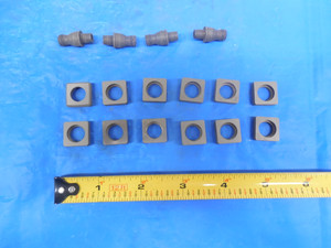 12PCS NEW SSN 553 SHIMS SEATS 4PC CLAMP SCREWS FOR INSERTS TURNING TOOL MSRNR 85