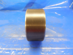 3.115 11 1/2 NS THREAD PLUG GAGE GO ONLY P.D. = 3.1150 QUALITY INSPECTION TOOL