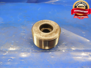 1.7036 14 NS THREAD PLUG GAGE  GO ONLY P.D. = 1.7036 QUALITY INSPECTION TOOL