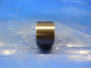 1 3/16 18 UNEF 2B THREAD PLUG GAGE 1.1875 GO ONLY P.D. = 1.1577 NEF-2B 3B 2 3