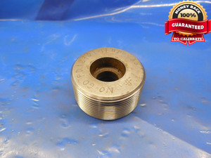 1.6921 14 UNS 3B THREAD PLUG GAGE  NO GO ONLY P.D. = 1.6921 NS-3B INSPECTION