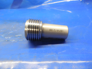 B6 7/8 10 2B BOX API SUCKER ROD THREAD PLUG GAGE .875 NO GO ONLY B6-7/8 HEMCO