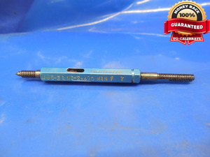 6 32 NC 2 OVERSIZE THREAD PLUG GAGE #6 .138 GO NO GO P.D.'S = .1178 & .1204