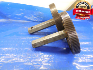6 5/8 12 NS 3 THREAD PLUG GAGE 6.625 GO NO GO P.D.'S = 6.5709 & 6.5778 UNS N UN