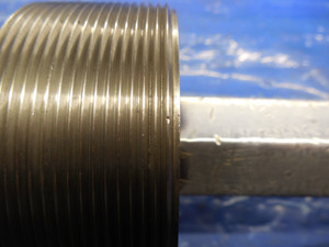 3 1/2 12 UNJ 3B BEFORE PLATE THREAD PLUG GAGE 3.5 GO ONLY P.D. = 3.4471 3.50 UN