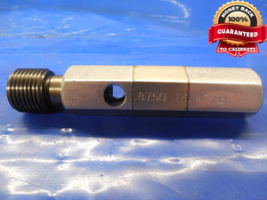 7/8 14 UNF 2B THREAD PLUG GAGE .875 NO GO ONLY P.D.= .8356 7/8-14 UNF-2B OR 3B
