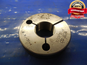 1 1/16 14 NS 3 THREAD RING GAGE 1.0625 NO GO ONLY P.D. = 1.0121 1.0625-14 NS-3