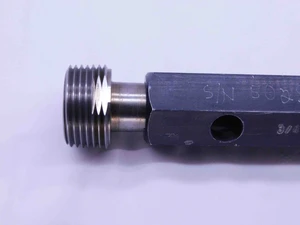 3/4 14 NPT L1 PIPE THREAD PLUG GAGE .75 .750 .7500 N.P.T. NATIONAL TAPER CHECK - 3414NPTL1P1