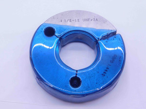 1 1/2 12 UNF 2A THREAD RING GAGE 1.5 1.50 1.500 1.5000 GO ONLY P.D. = 1.4440 - CH2365BU