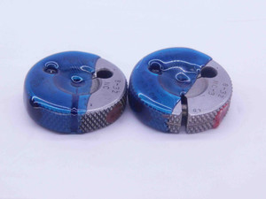 8 32 NC 3 THREAD RING GAGES #8 .164 .1640 GO NO GO P.D.'S = .1437 & .1418 UNC-3 - CH2369BU