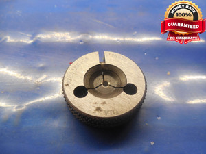 2 56 UNC 3A VERMONT THREAD RING GAGE #2 .086 NO GO ONLY P.D. = .0728 2-56 UNC-3A