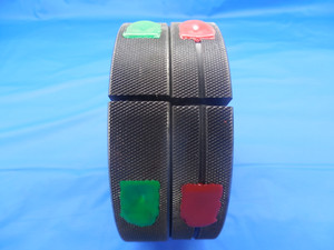 2 1/8 18 UNS 2A THREAD RING GAGES 2.125 GO NO GO P.D.'S = 2.0874 & 2.0831 NS-2A