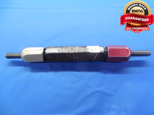0.191 24 NS 2B THREAD PLUG GAGE .191 GO NO GO P.D.'S = .1639 & .1685 .1910-24
