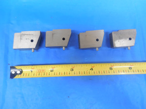 4PCS LOT OF TRW 3/8 NPTF GEOMETRIC DIE HEAD CHASERS "K" STYLE A1, A2, A3, A4