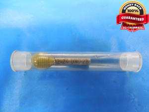 12 24 UNC 2B THREAD PLUG GAGE #12 .216 NO GO ONLY P.D. = .1933 U.N.C. 2B UNC-2B