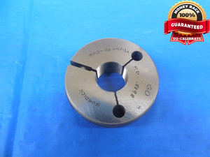 0.906 40 UNS 3A THREAD RING GAGE .906 GO ONLY P.D. = .8898 NS UN 2 3 INSPECTION
