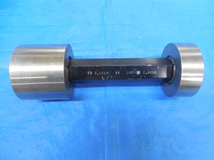 2.4413 & 2.4420 CLASS XX PIN PLUG GAGE GO NO GO OVERSIZE 2 7/16 62.009 mm 2.4375