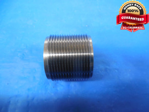 1 1/8 18 UNEF 2B THREAD PLUG GAGE 1.125 GO ONLY P.D. = 1.0899 TRILOCK MEMBER