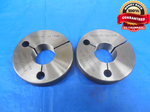 1.255 48 UNS 3A THREAD RING GAGES 1.255 GO NO GO P.D.'S = 1.2415 & 1.2388