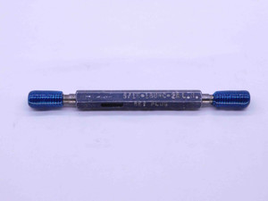 5/16 18 UNC 2A LEFT HAND SET THREAD PLUG GAGE .3125 GO NO GO PDS= .2752 & .2712 - CS7603FC