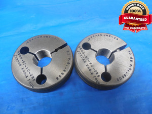 0.671 40 UNS 2A THREAD RING GAGES .671 GO NO GO P.D.'S = .6538 & .6505 .6710
