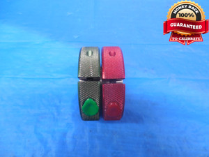 23/32 40 UNF 2A THREAD RING GAGES .71875 .7187 GO NO GO P.D.'S = .7015 & .6982