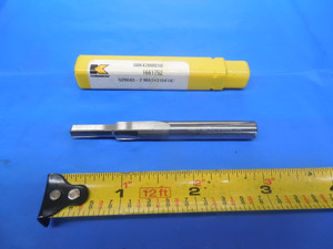 KENNAMETAL .2150 DIA. CARBIDE STRAIGHT FLUTE DRILL COUNTERSINK 7/32 UNDERSIZE