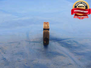 4 48 UNJF 3A THREAD RING GAGE #4 .112 NO GO ONLY P.D. = .0967 INSPECTION QUALITY