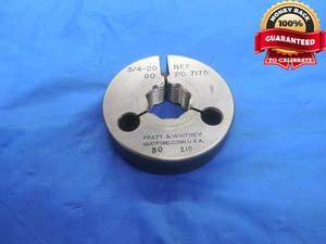 3/4 20 NEF MODIFIED THREAD RING GAGE .75 GO ONLY P.D. = .7175 UNEF 3/4-20 2 3 3A