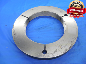 6" 12 UNJ 3A THREAD RING GAGE 6.0 GO ONLY P.D. = 5.9459 INSPECTION 6.00 6.000