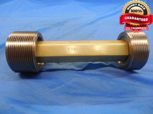 2.595 10 NS THREAD PLUG GAGE GO NO GO P.D.'S = 2.5321 & 2.5407 UNS QUALITY TOOL