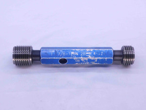 7/8 12 UN 2B THREAD PLUG GAGE .875 .8750 GO NO GO P.D.'S = .8209 & .8281 CHECK - DW0565FC