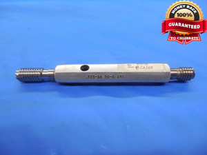 3/8 16 NC 5 INF THREAD PLUG GAGE .375 GO NO GO P.D.'S = .3344 & .3376 NONFERROUS